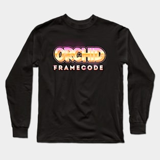 Orchid Framecode Long Sleeve T-Shirt